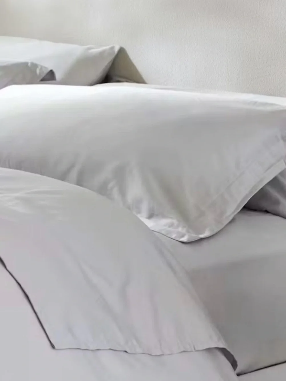 NWOT SAATVA Cotton Grey (4 Piece Sheet Set) Full